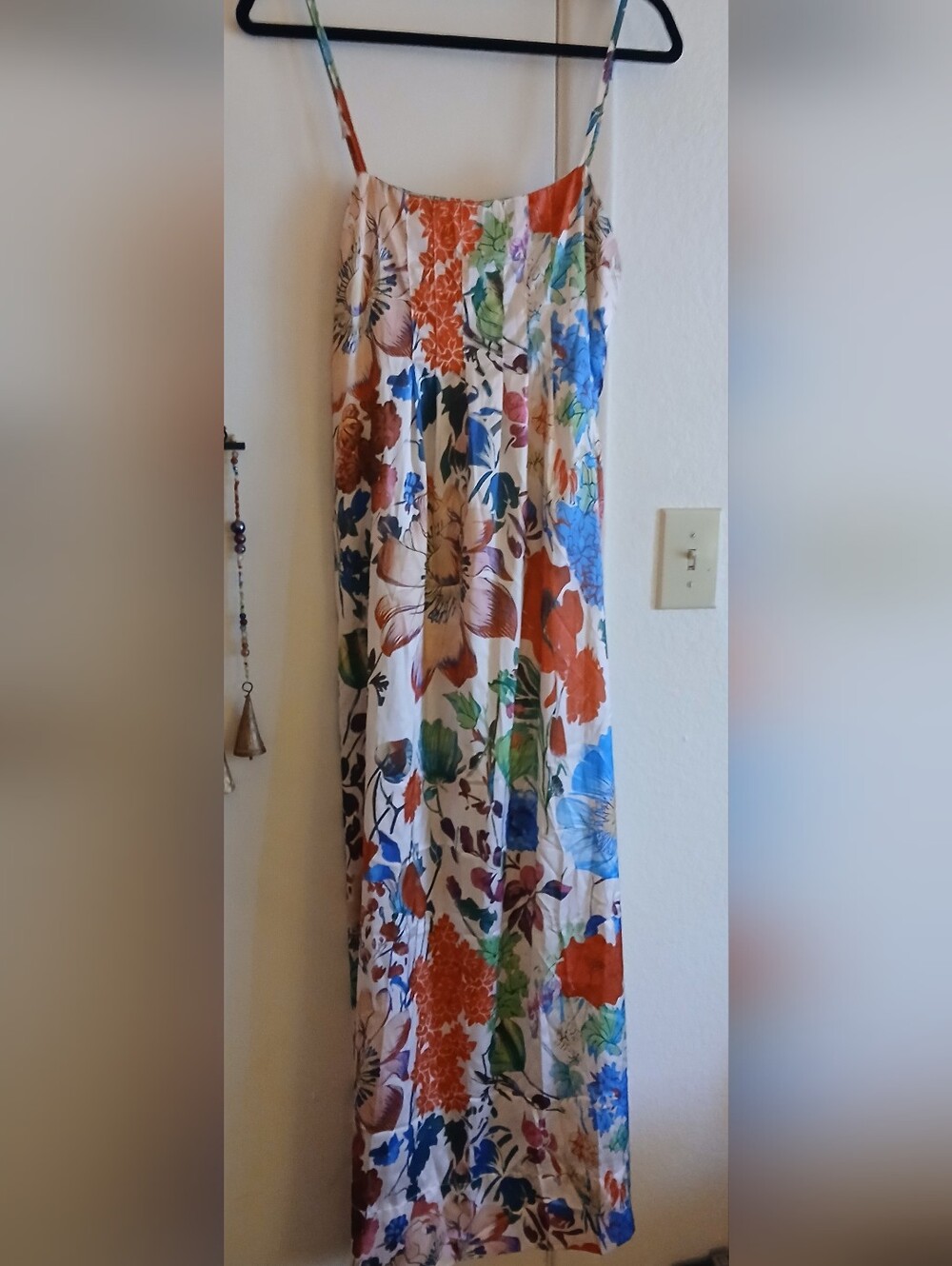 Floral Maxi Skirt - Red, Blue, Green, Cream